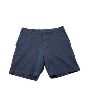 Hugo Boss Current Kane Blue Woven Men's Chino Short Size 34R Mint